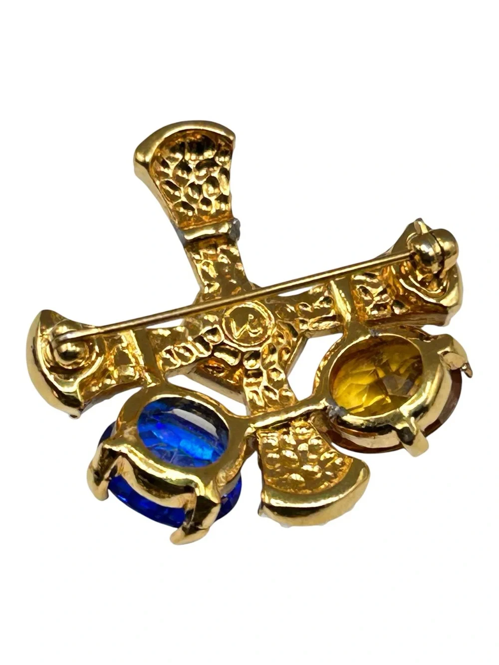 Retired Swarovski Byzantine Jeweled Rhinestone Cross and Ankh